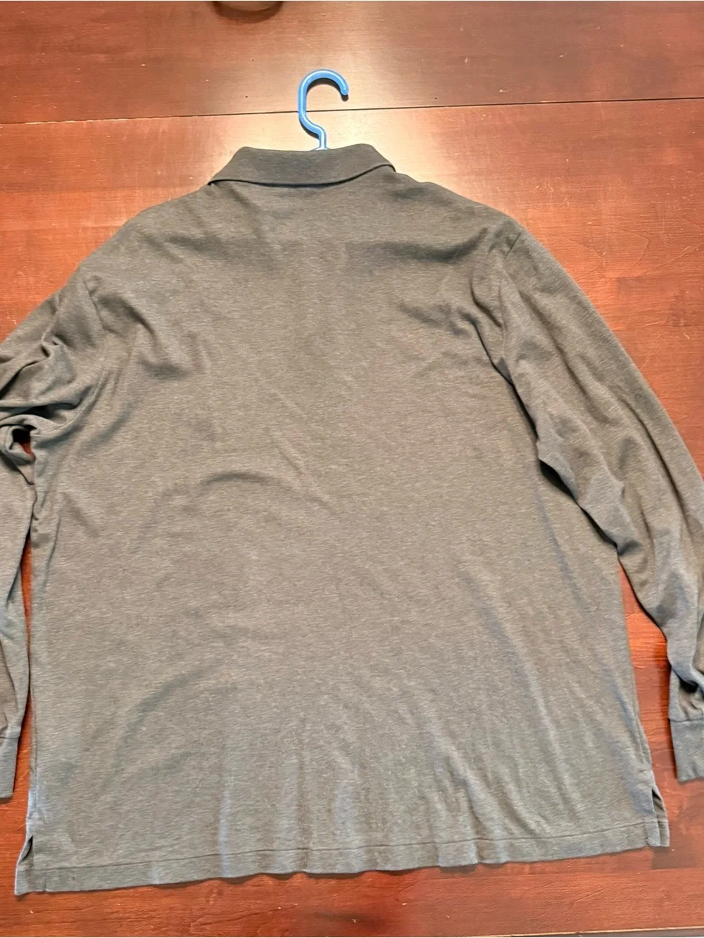 Polo Ralph Lauren Long Sleeve Polo Shirt | Charcoal Gray | Classic Fit